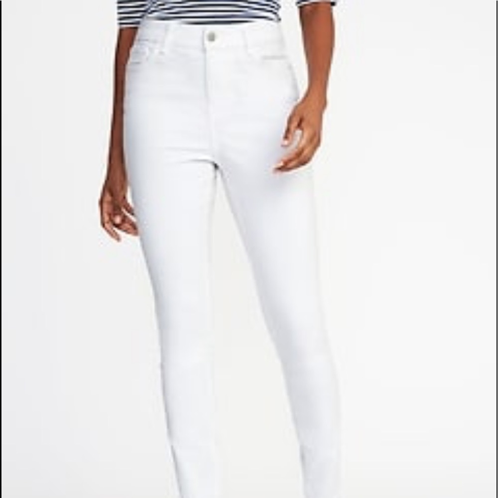 BOGO Old navy diva white jeans